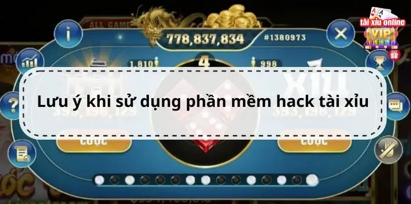 Không nên phụ thuộc nhiều vào công cụ hack game