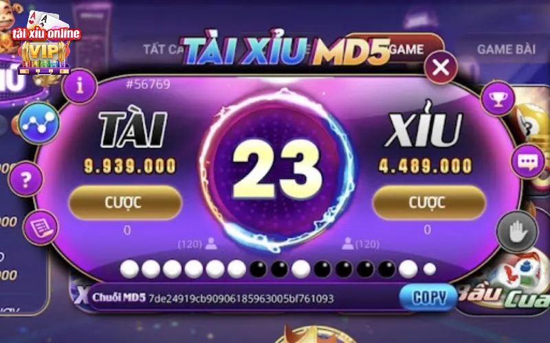 Game tài xỉu MD5 được nhiều người chơi yêu thích